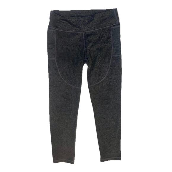 Vuori Studio Pocket High Rise 7/8 Leggings Women’s Large Dark Heather Gray - Picture 1 of 4